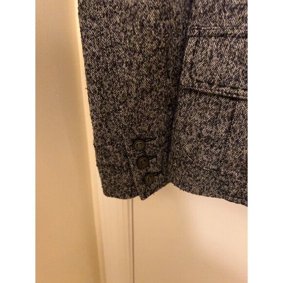 Cabi Wool Blazer/ Tweed Herringbone/ Gray blend - Picture 10 of 16